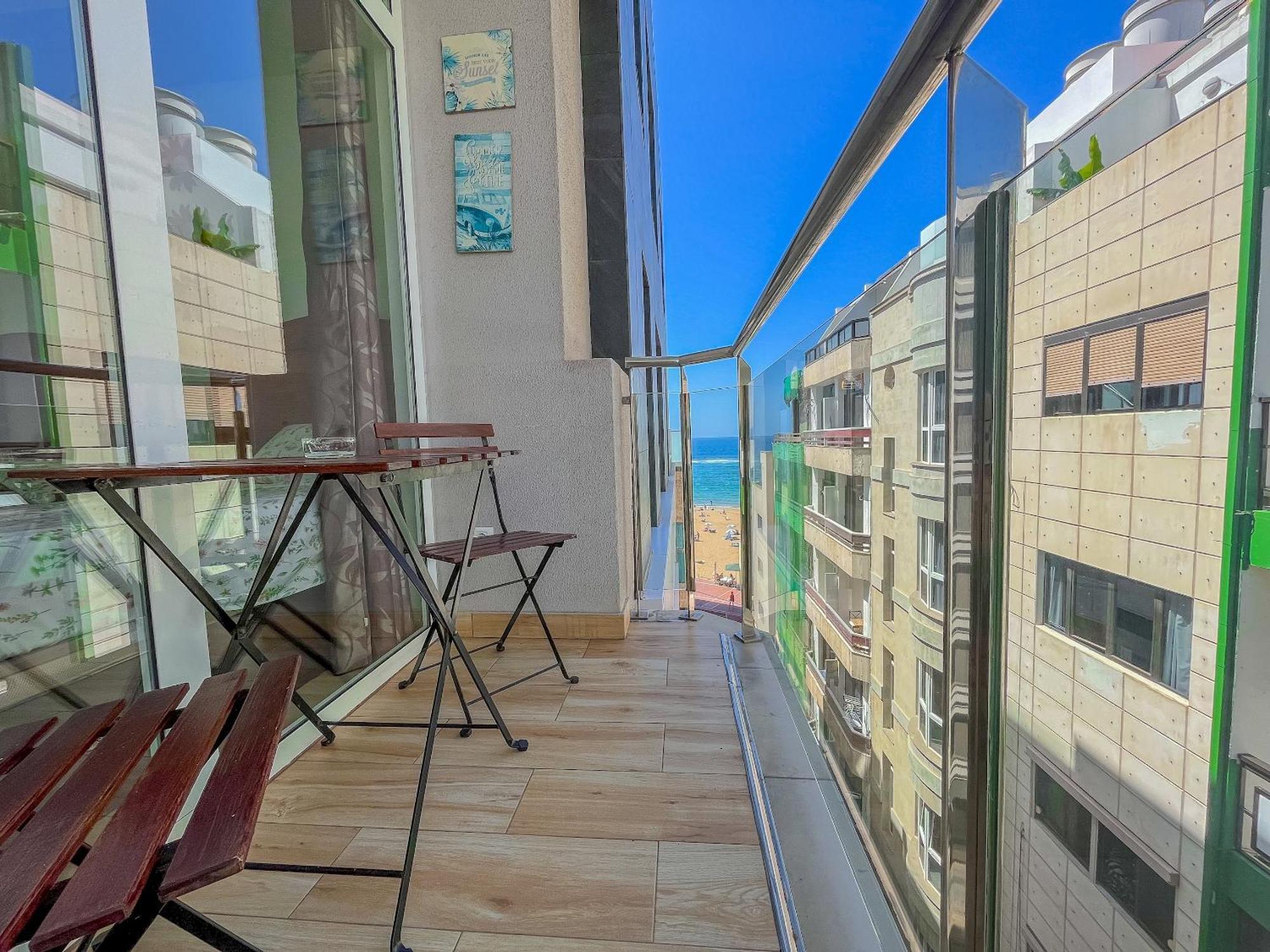 501 Apartamento Nuevo Con Vista Mar Las Palmas de Gran Canária Exterior foto